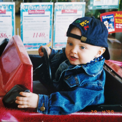 Kinderfoto von Joël Ribbers