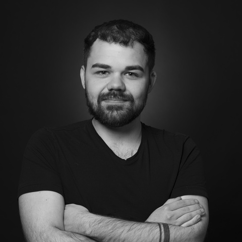 Porträt von Jamie Pasterniak, Umschüler bei Cows Online