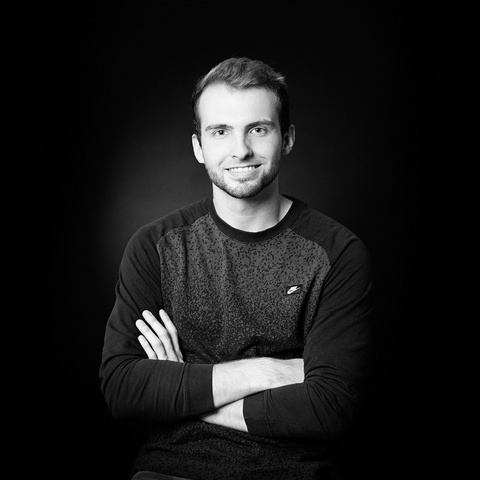 Porträt von Joël Ribbers, Entwickler bei Cows Online